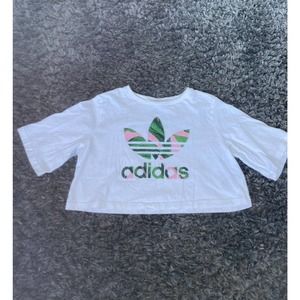 Adidas Short Sleeve Crop Top